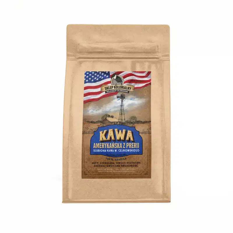 Kawa Amerykańska z prerii – ziarnista 500g