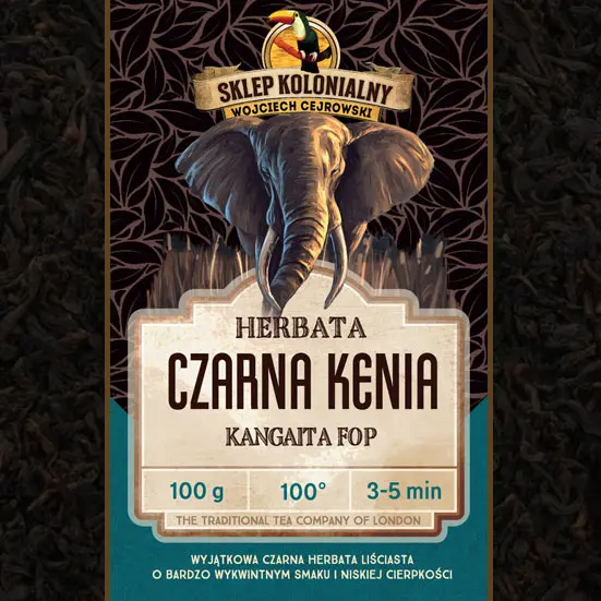 Herbata CZARNA KENIA KANGAITA FOP 100g