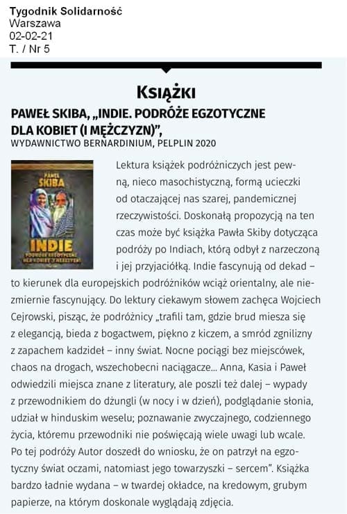 ksiazka pawel skiba indie recenzja