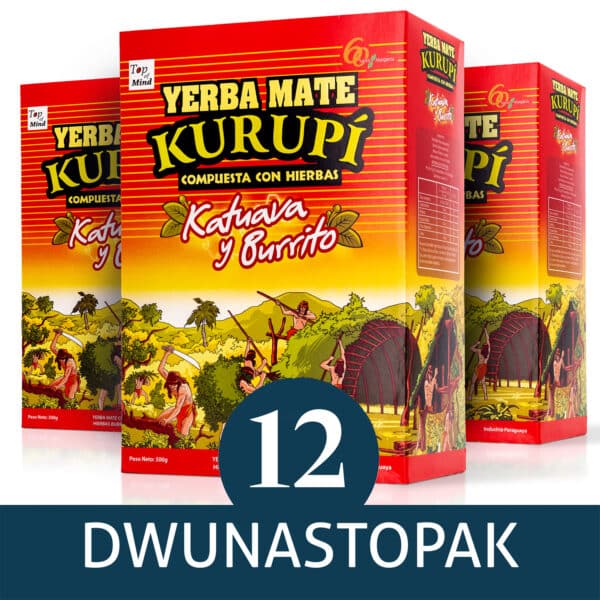 12-PAK Yerba Mate Kurupi Katuava 12x500g | 6kg