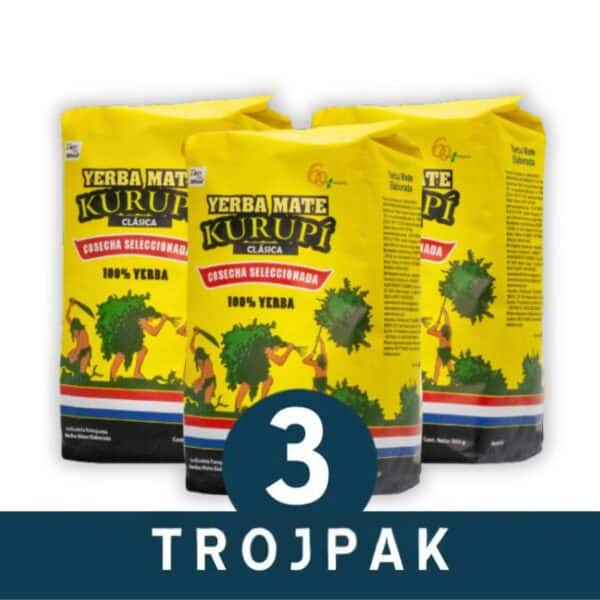 3-PAK Yerba Mate Kurupi Clasica 3x500g | 1.5kg