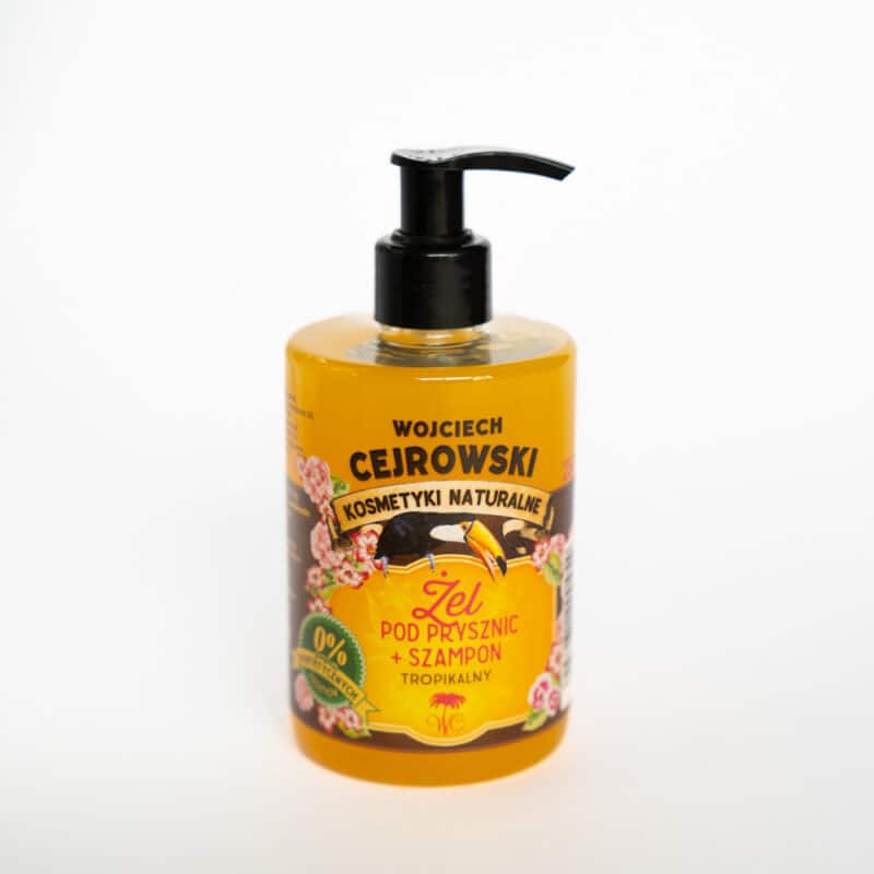 2 w 1 tropikalny szampon i żel pod prysznic 300 ml