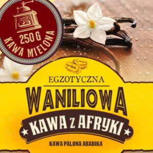 Kawa świata waniliowa z Afryki