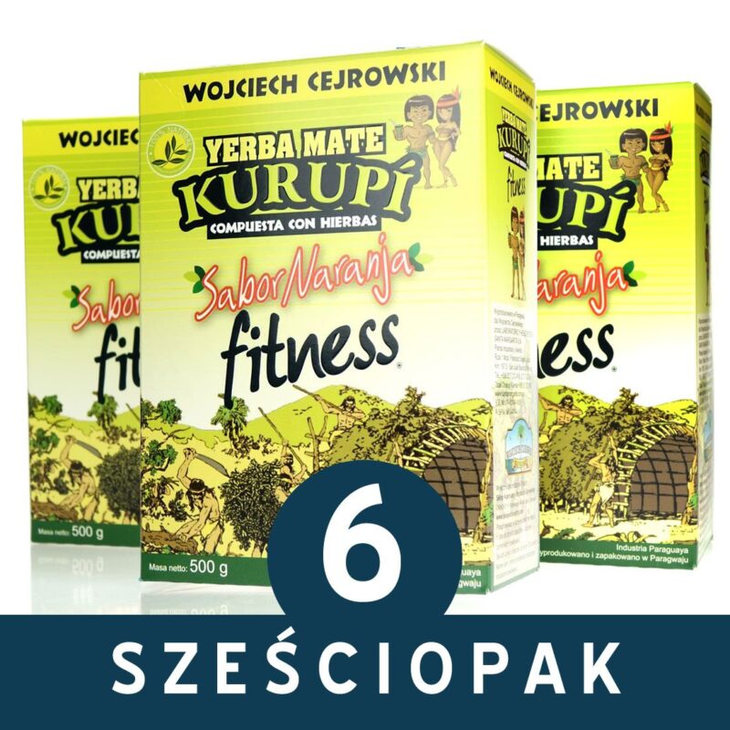 6-pak yerba mate Kurupi Fitness