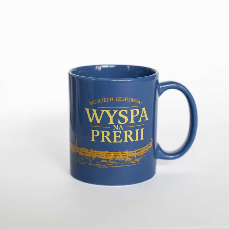 Kubek niebieski WYSPA NA PRERII
