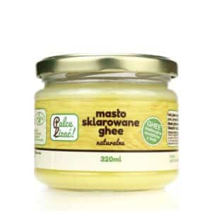 Masło sklarowane Ghee Palce Lizać! NATURALNE 320 ml