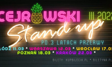 Wracam do Polski na występy i BARDZO SIĘ Z TEGO CIESZĘ.