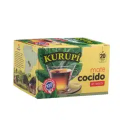 Yerba Mate Kurupi Cocido w torebkach 20 szt.