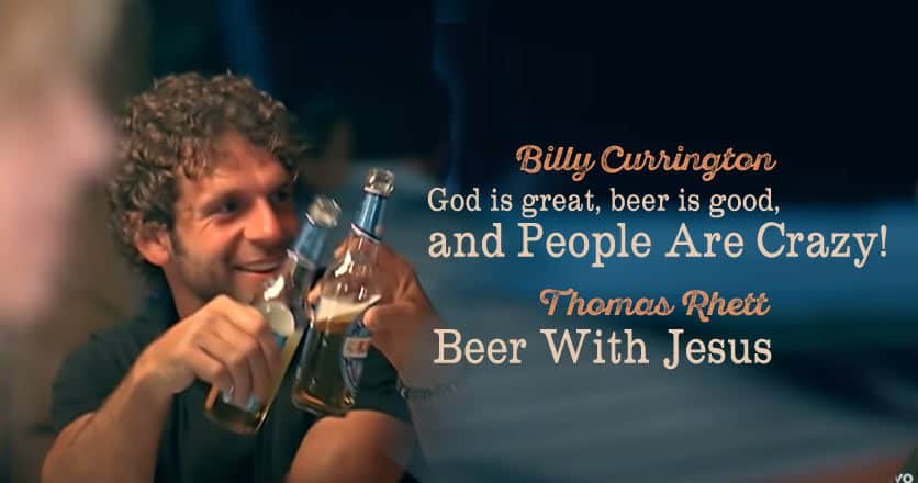 Piwo i Jezus w jednej piosence: chyba tylko w Country!