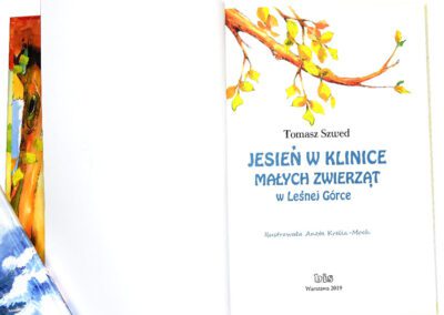 Jesień w Klinice Małych Zwierząt książka