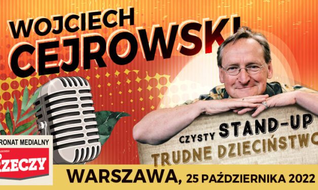 WARSZAWA – WYSTĘP STAND-UP WE WTOREK 25 PAŹDZIERNIKA