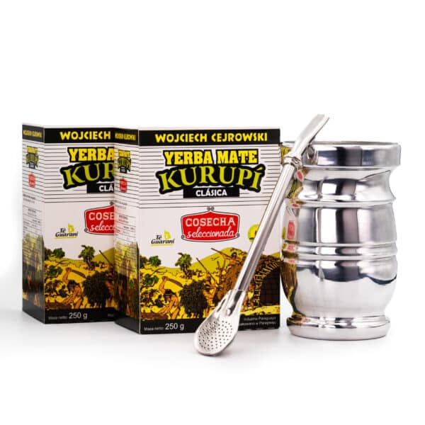 Yerba MATE clasica 250 MATERO LISA scaled