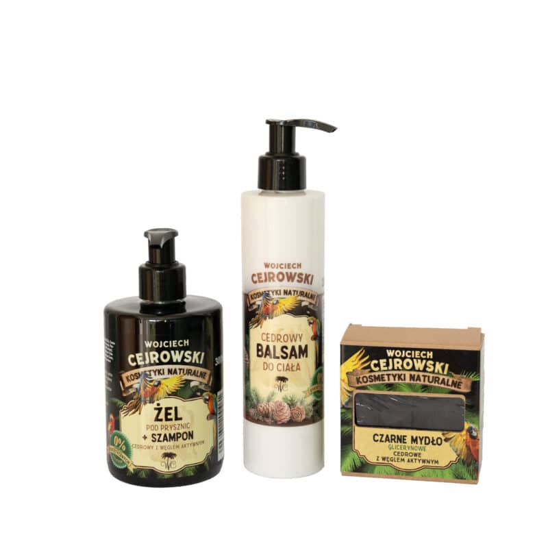 Zestaw cedrowy - mały