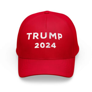 Czapka TRUMP MAKE AMERICA GREAT AGAIN 2024 – czerwona
