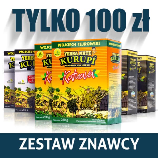 Zestaw Yerba Znawcy Clasica, Katuava, Menta Boldo | 1.5kg