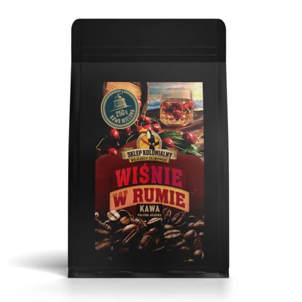 Kawa Wiśnie w Rumie 250g mielona