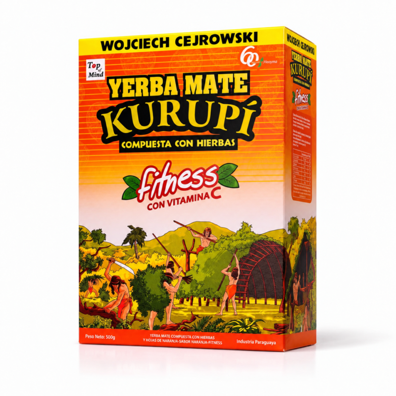 Yerba Mate Kurupi Fitness 500g