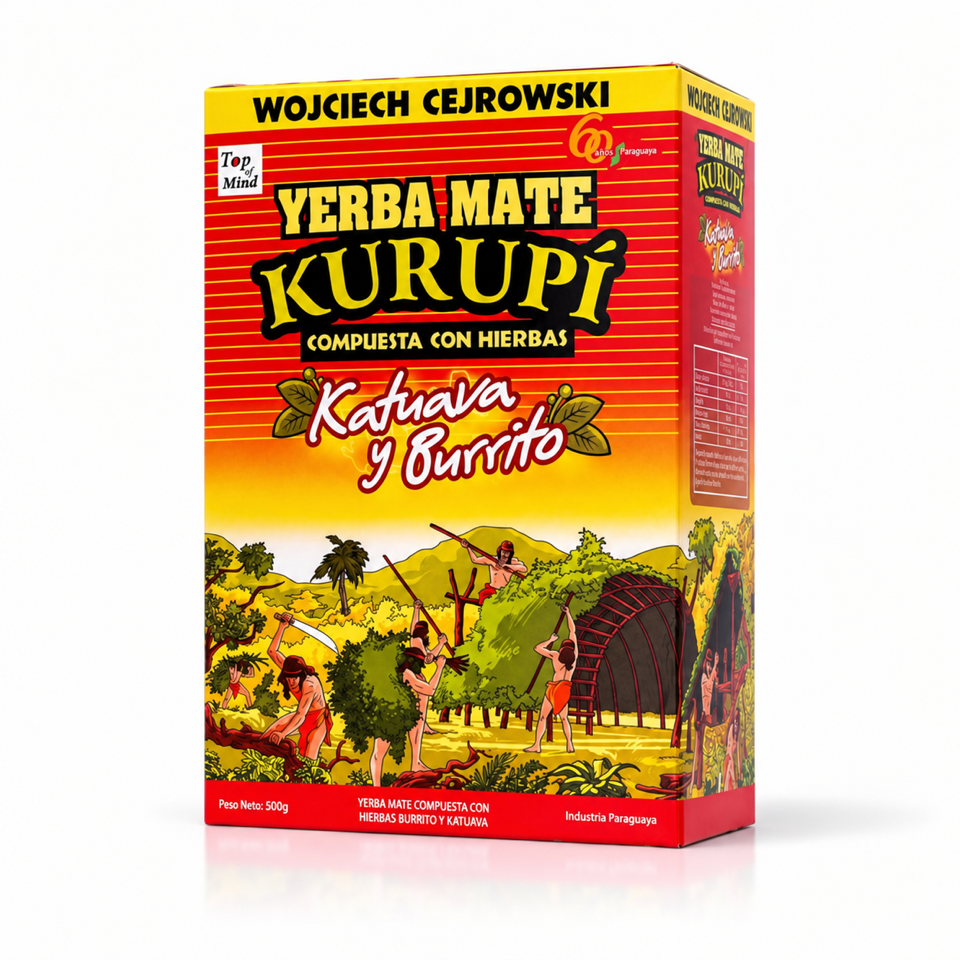 Yerba Mate Kurupi Katuava & Burrito 500g
