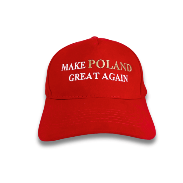 Czapka MAKE POLAND GREAT AGAIN – czerwona