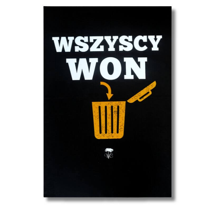 Ręcznik plażowy „WSZYSCY WON”