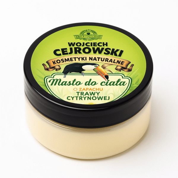 Masło do ciała o zapachu trawy cytrynowej 200 ml