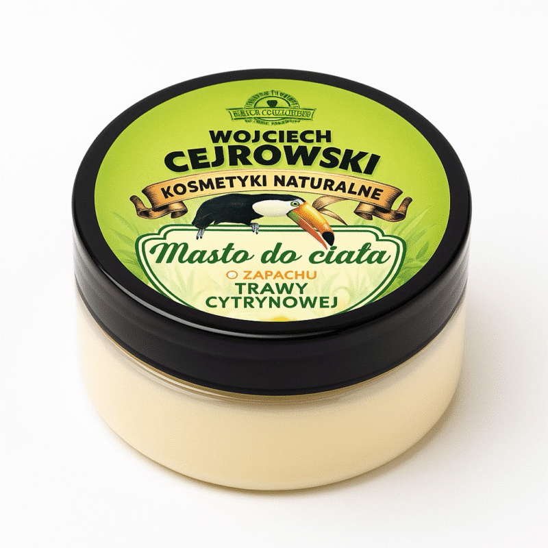 Masło do ciała o zapachu trawy cytrynowej 200 ml