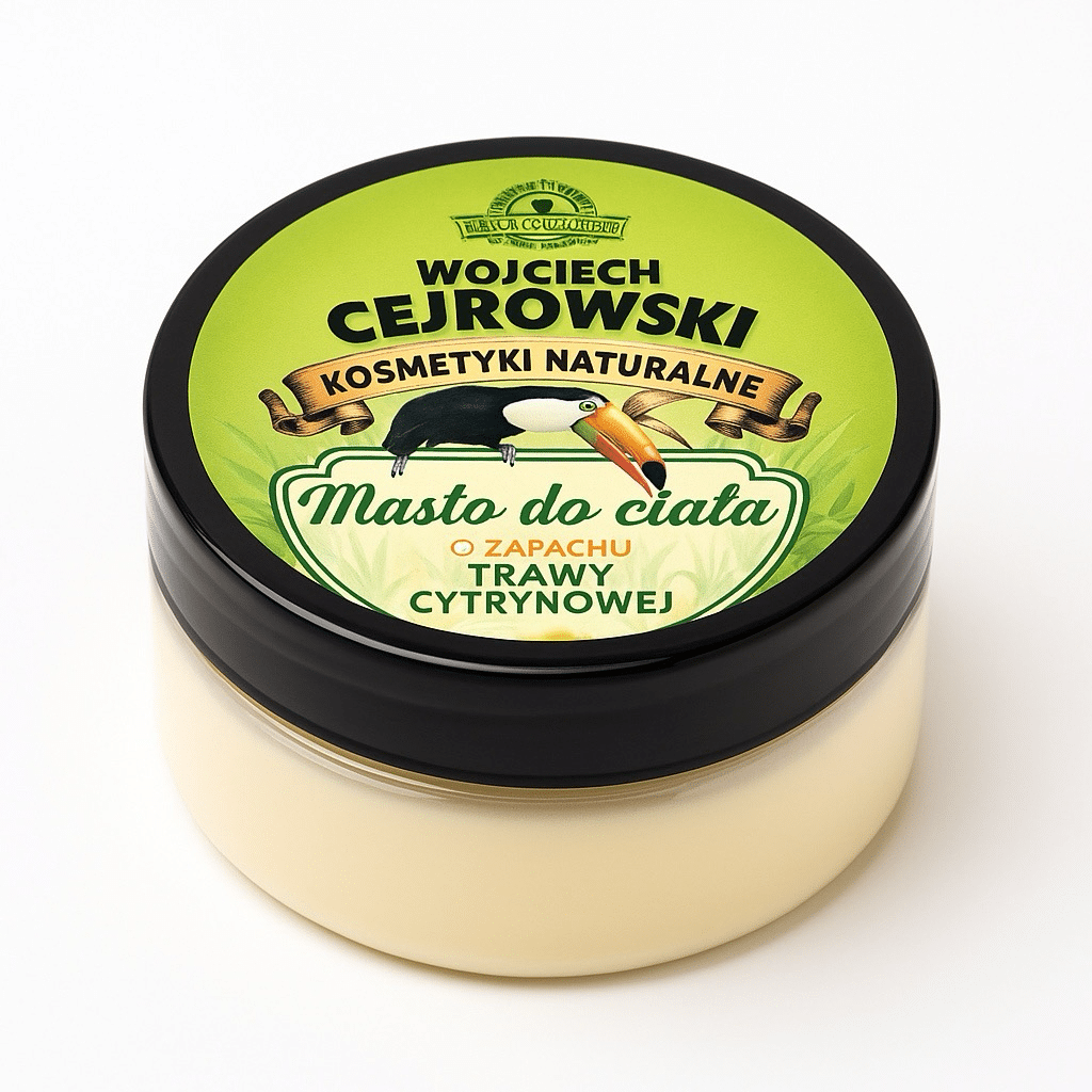 Masło do ciała o zapachu trawy cytrynowej 200 ml