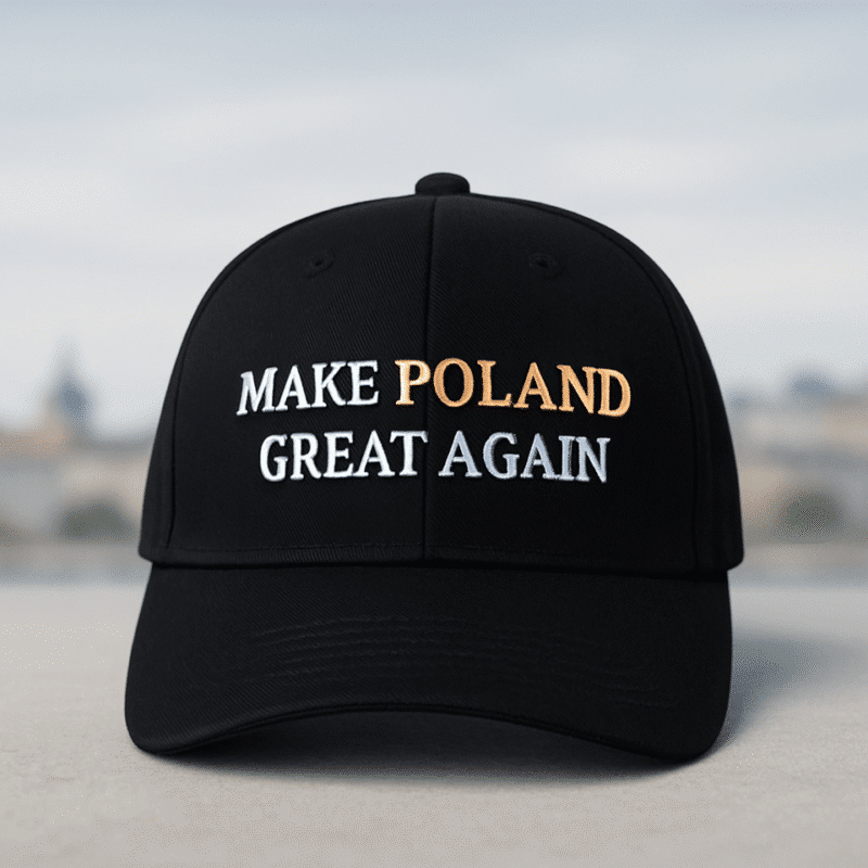 Czapka MAKE POLAND GREAT AGAIN – czarna