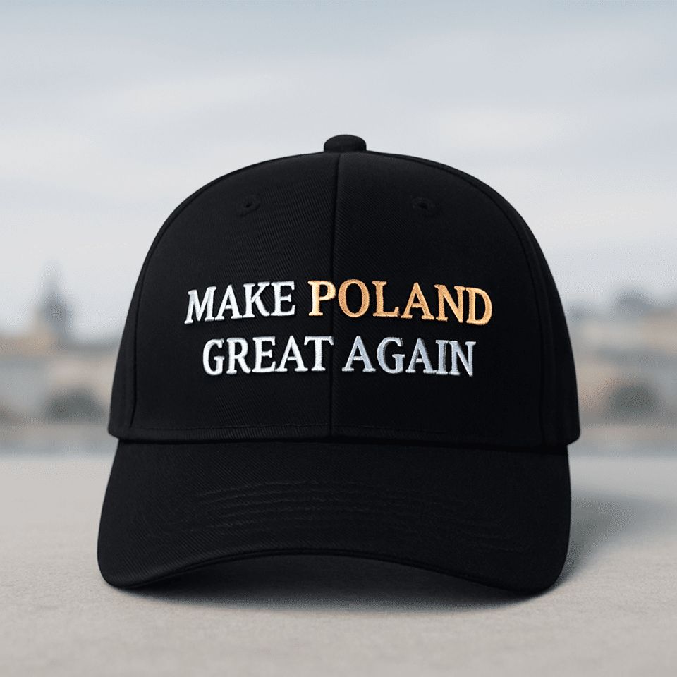 Czapka MAKE POLAND GREAT AGAIN – czarna
