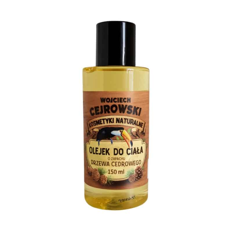 Olejek do ciała o zapachu drewna cedrowego 150 ml