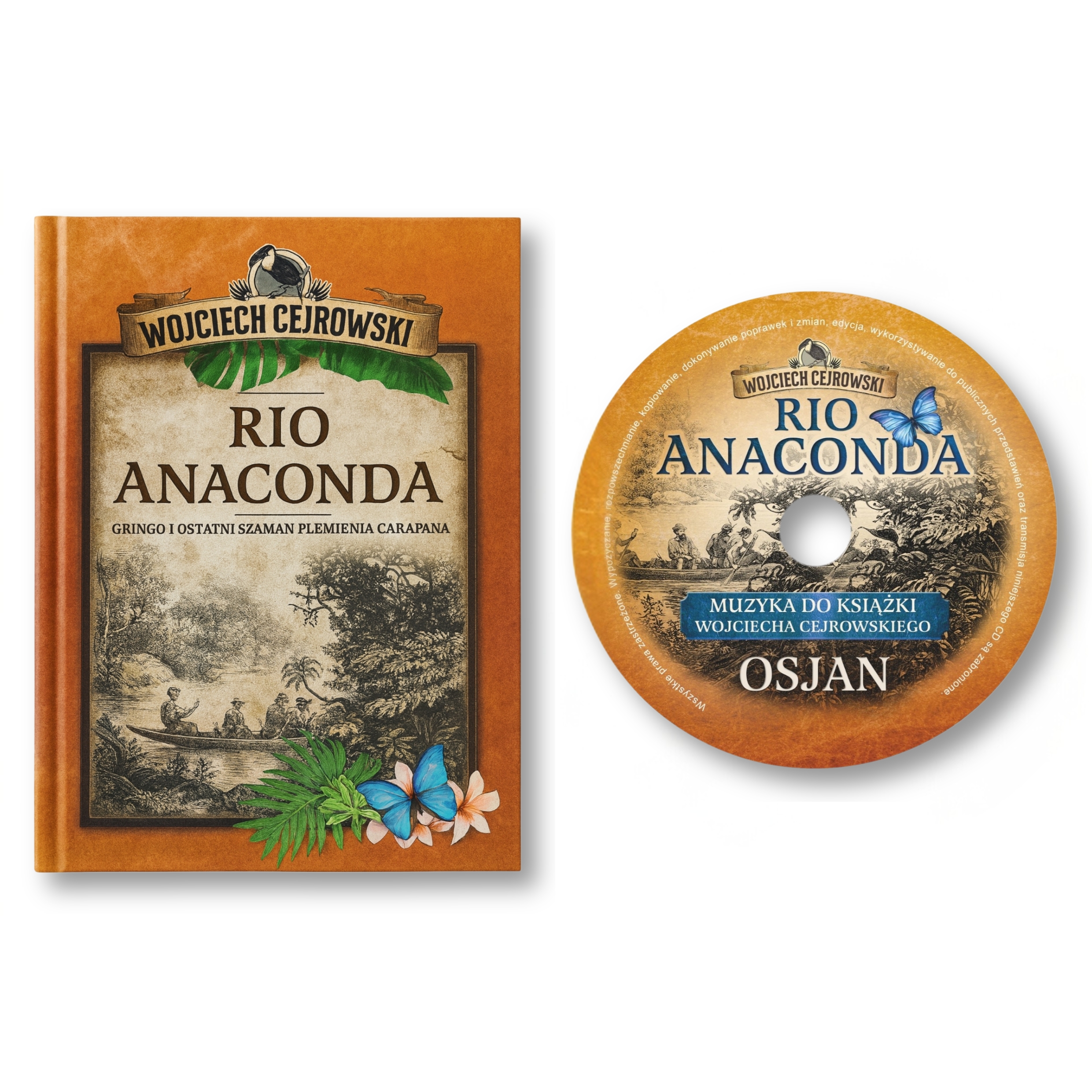 Rio Anaconda z płytą CD