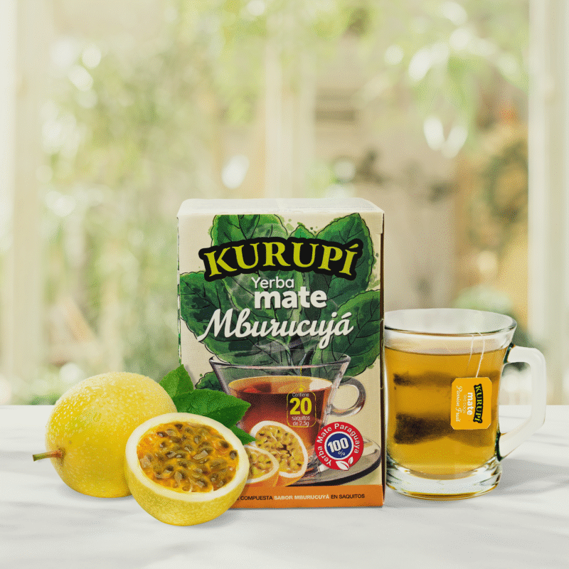 Yerba mate w saszetkach – marakuja (mburucujá)