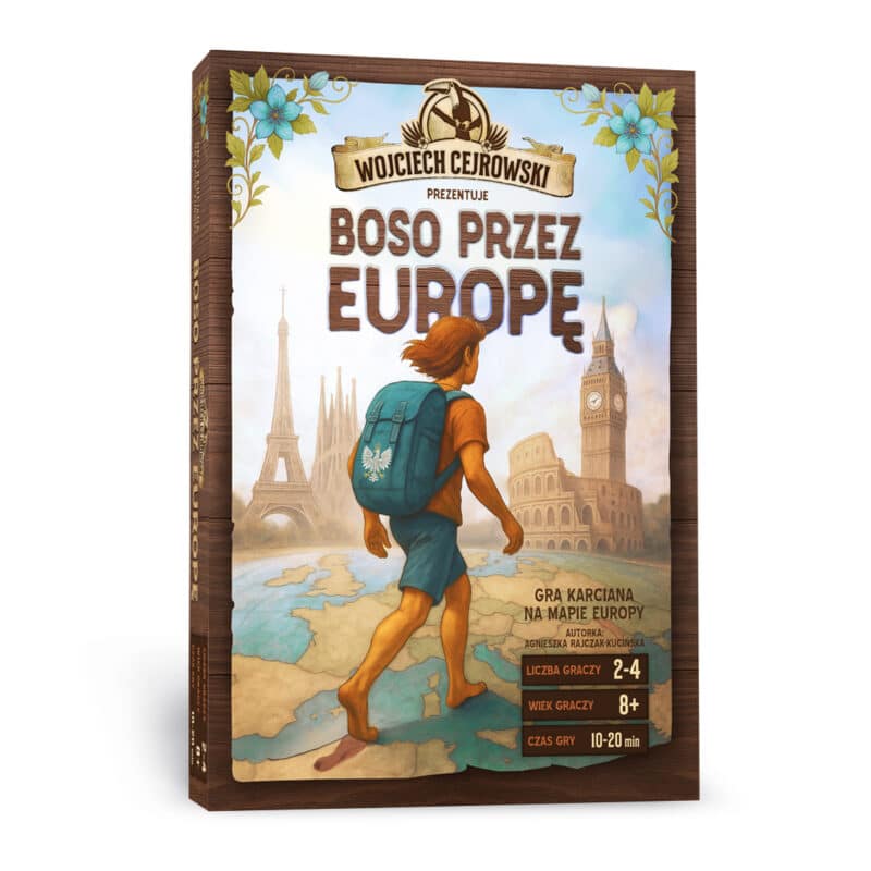 Gra planszowa „Boso przez Europę”
