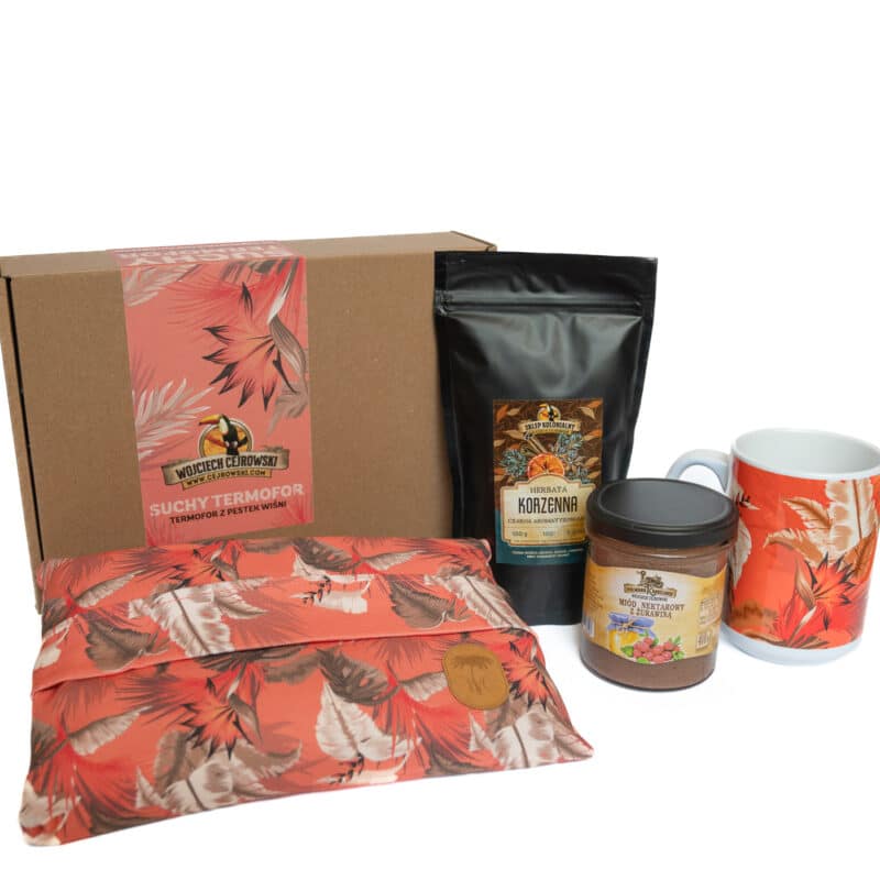 Zestaw świąteczny – koralowy