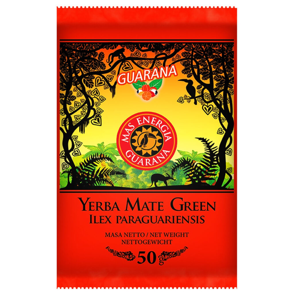Yerba Mate Green Mas Energia Guarana 50g