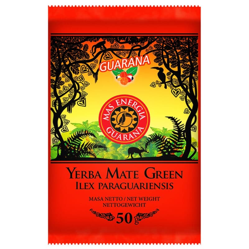 Yerba Mate Green Mas Energia Guarana 50g