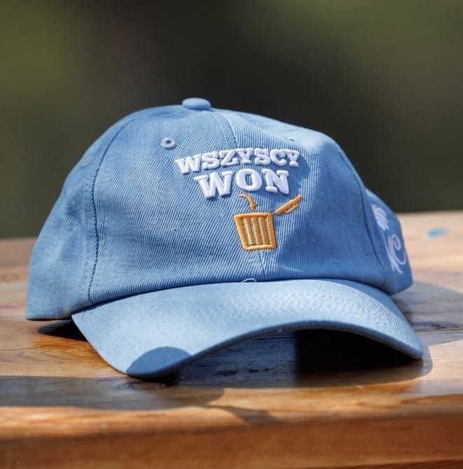 Czapka z haftem „WSZYSCY WON”